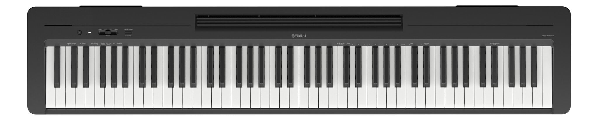 Skaitmeninis pianinas Yamaha P-145, juodas цена и информация | Klavišiniai muzikos instrumentai | pigu.lt