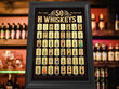 Nutrinamas plakatas 50 Best Whiskies in the World, 1 vnt. kaina ir informacija | Kitos originalios dovanos | pigu.lt