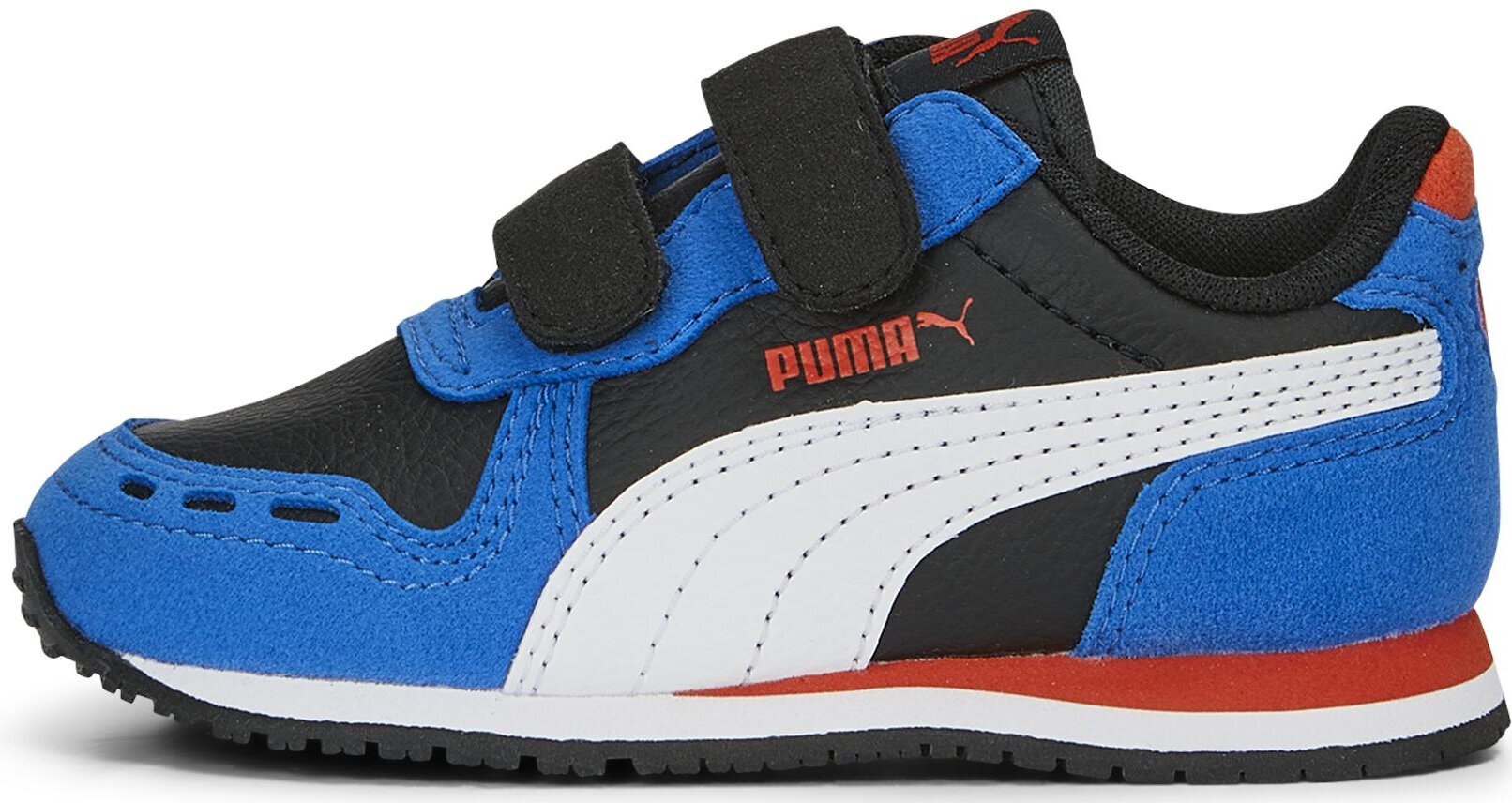 Batai mergaitėms ir berniukams Puma Cabana Racer Sl 20 V Inf Black Blue 383731, mėlyni цена и информация | Sportiniai batai vaikams | pigu.lt