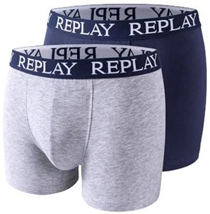 Trumpikės vyrams Replay boxers 101005-139, įvairių spalvų, 2 vnt. цена и информация | Trumpikės | pigu.lt