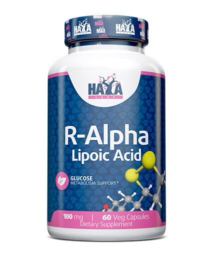 Vitaminai akims ir imuninei sistemai Haya Labs R-Alpha Lipoic Acid 60 vnt.  kaina | pigu.lt