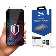 Защитное стекло дисплея 3mk Hard Glass Max Lite Apple iPhone 15 черное цена и информация | Защитные пленки для телефонов | pigu.lt