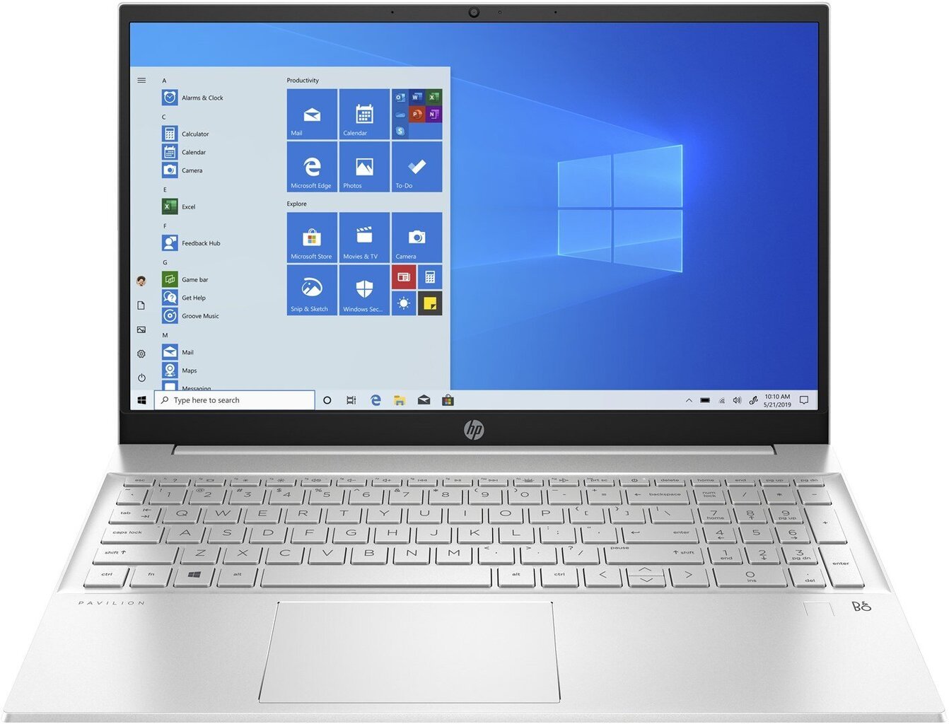 HP Pavilion 15 4S8V5EA AMD Ryzen 7 5700U, RAM 16 GB, 512 GB SSD, AMD Radeon  Graphics, Windows 11 Home, Silver цена | pigu.lt