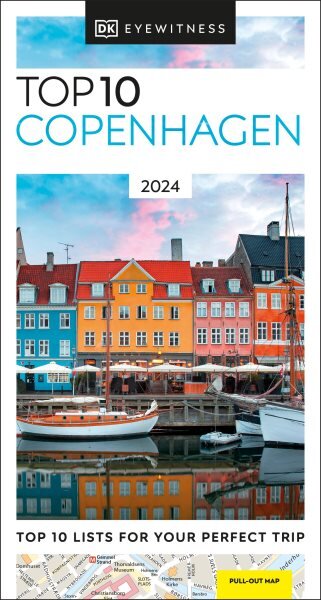 DK Eyewitness Top 10 Copenhagen цена и информация | Kelionių vadovai, aprašymai | pigu.lt