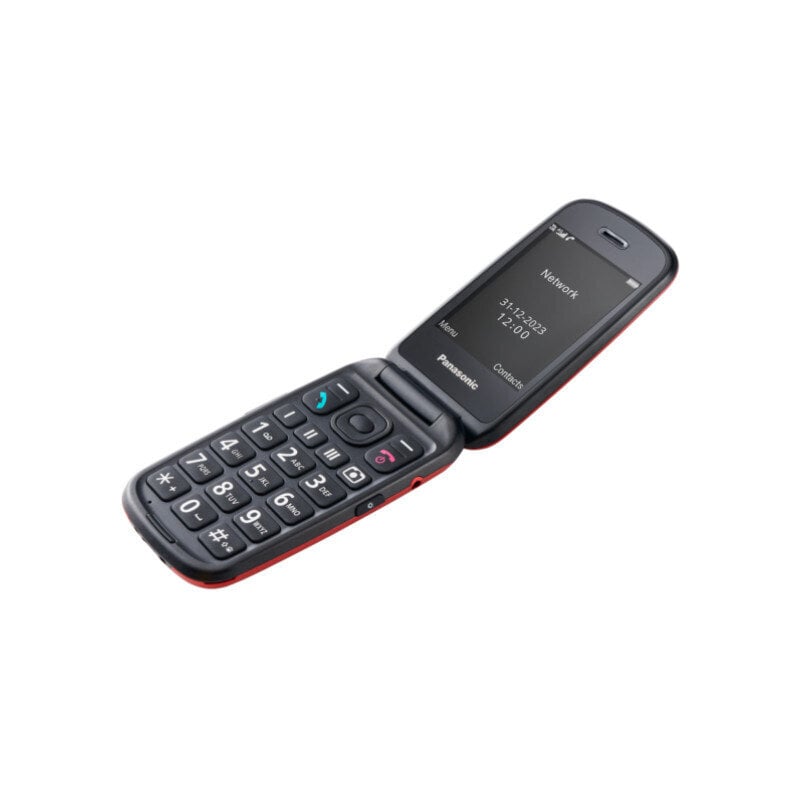 Panasonic KX-TU550EXR Red kaina ir informacija | Mobilieji telefonai | pigu.lt