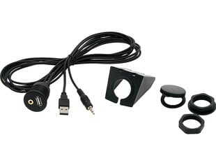 USB + AUX lizdas OEM kaina ir informacija | Auto reikmenys | pigu.lt