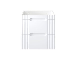 Тумба для ванной комнаты Comad Fiji White 82-60-D-2S, белый цена и информация | Шкафчики для ванной | pigu.lt