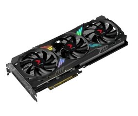 PNY GeForce RTX 4070 XLR8 Gaming Verto Epic-x RGB VCG407012TFXXPB1-O kaina ir informacija | Vaizdo plokštės (GPU) | pigu.lt
