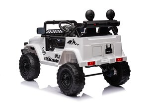 Vienvietis vaikiškas elektromobilis Toyota FJ Cruiser, baltas kaina ir informacija | Elektromobiliai vaikams | pigu.lt