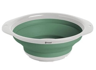 Turistinis indas Outwell Collaps Bowl L, 2,5 l, žalias/baltas kaina ir informacija | Outwell Turistinis inventorius | pigu.lt