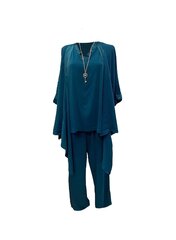Kostiumėlis moterims Fashion 106 Birjuza, mėlynas kaina ir informacija | Kostiumėliai moterims | pigu.lt