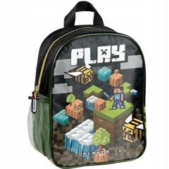 Ikimokyklinuko kuprinė Paso Minecraft PP22GM-303, 28x22x10 cm цена и информация | Школьные рюкзаки, спортивные сумки | pigu.lt