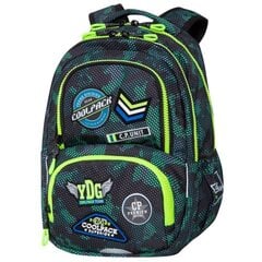 Kuprinė CoolPack Spiner Termic Badges Boys Green цена и информация | Школьные рюкзаки, спортивные сумки | pigu.lt