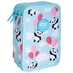 Forminis trijų skyrių penalas su priedais CoolPack Jumper 3 Panda Ballons kaina ir informacija | Penalai | pigu.lt