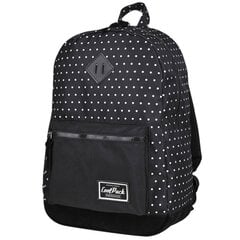 Kuprinė CoolPack Grasp Black Dots цена и информация | Школьные рюкзаки, спортивные сумки | pigu.lt