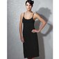 Apatinuė suknelė moterims Doreanse 11129, juoda kaina ir informacija | Apatiniai marškinėliai moterims | pigu.lt