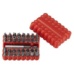 Antgalių rinkinys 1/4" Force, 33 vnt. цена и информация | Механические инструменты | pigu.lt