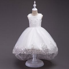 Šventinė suknelė mergaitėms, balta kaina ir informacija | Karnavaliniai kostiumai | pigu.lt