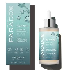 Serumas plaukams ir galvos odai We Are Paradoxx Growth Advanced Scalp, 50 ml цена и информация | Средства для укрепления волос | pigu.lt