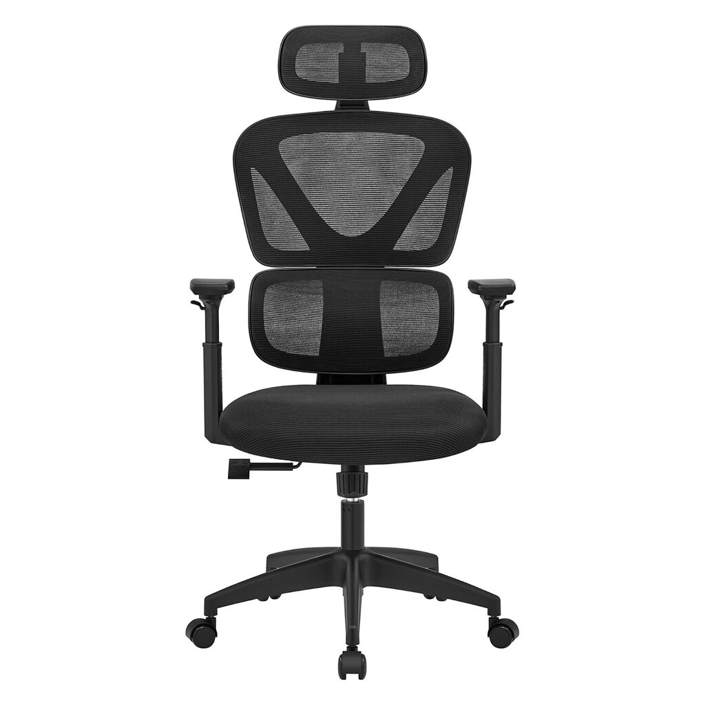 Biuro kėdė Songmics, juoda kaina ir informacija | Biuro kėdės | pigu.lt