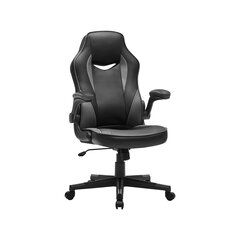 Biuro kėdė Songmics, juoda/pilka kaina ir informacija | Biuro kėdės | pigu.lt