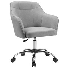 Biuro kėdė Songmics pilka, šviesiai pilka kaina ir informacija | Biuro kėdės | pigu.lt