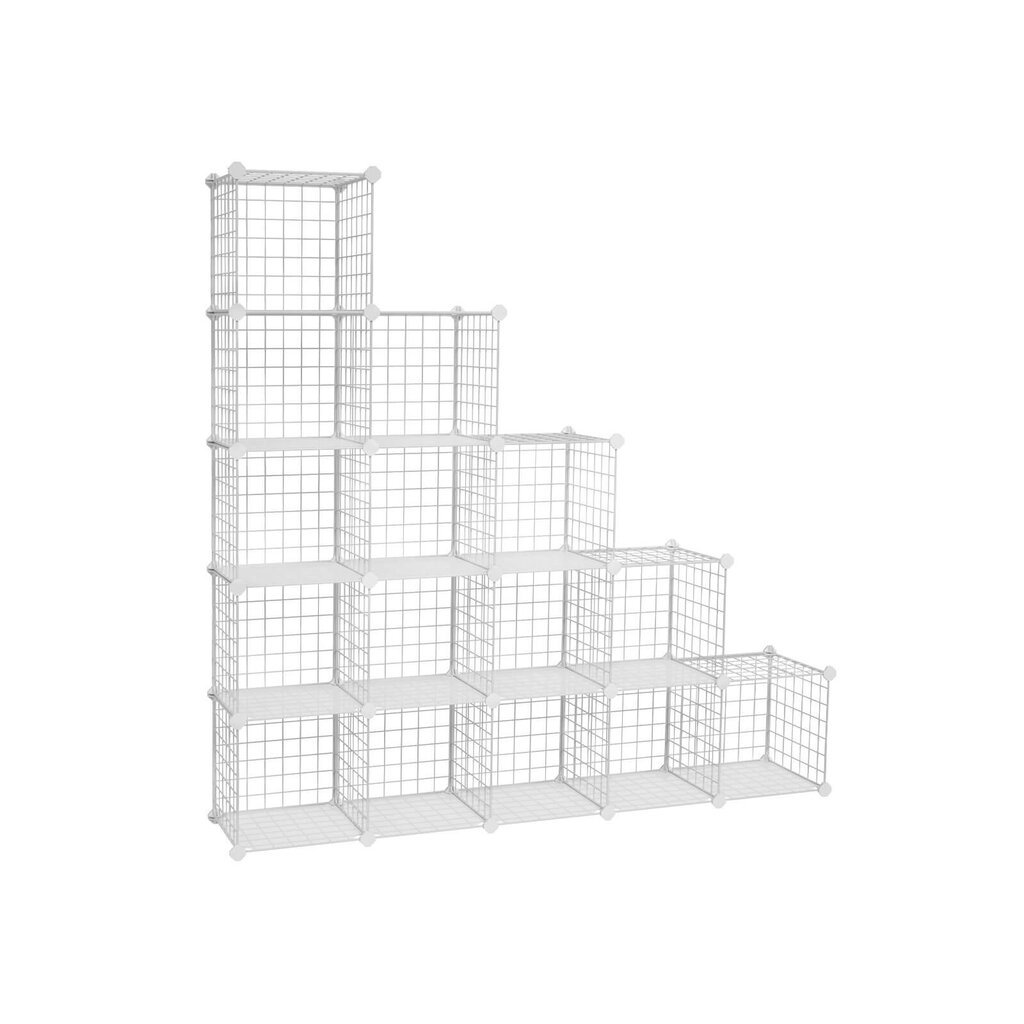 Modulinė lentyna Cube Box Songmics, balta цена и информация | Vaikiškos lentynos | pigu.lt