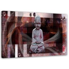 Reprodukcija Buda su geometrinėmis figūromis kaina ir informacija | Reprodukcijos, paveikslai | pigu.lt