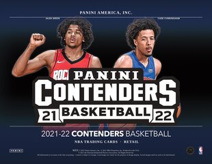 Баскетбольные карточки Panini Contenders 2021/2022 Value Pack, 22 шт. цена и информация | Коллекционные карточки | pigu.lt