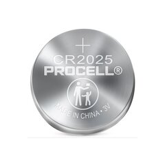 Procell baterijos CR2025 BL, 5 vnt цена и информация | Батарейки | pigu.lt