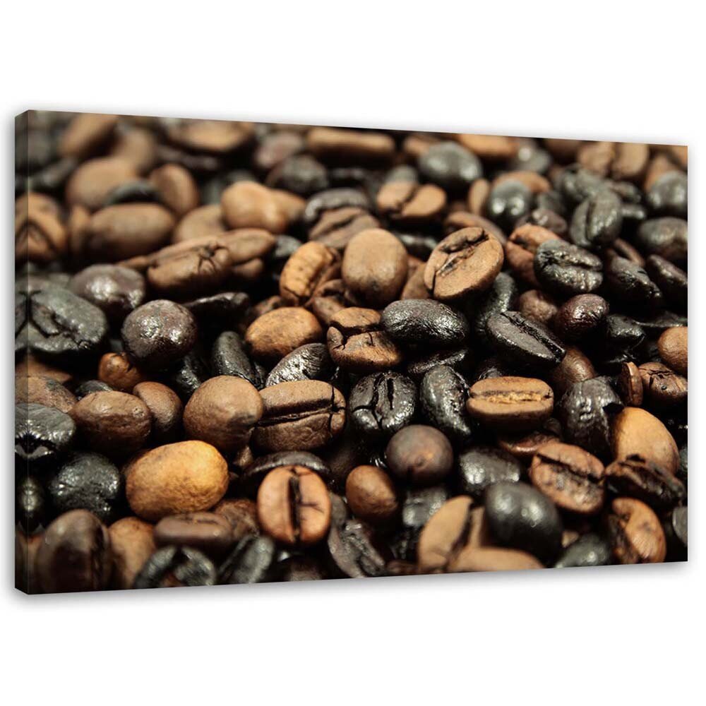 Paveikslas Juodos ir rudos kavos pupelės kaina ir informacija | Reprodukcijos, paveikslai | pigu.lt