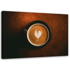 Холст, чашка кофе 39,99 цена и информация | Репродукции, картины | pigu.lt