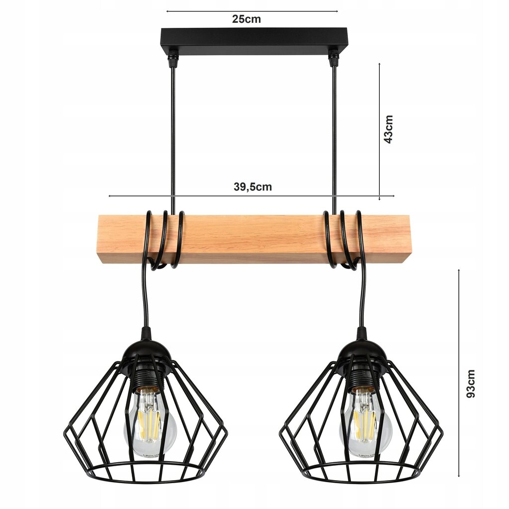 Led-lux pakabinamas šviestuvas цена и информация | Pakabinami šviestuvai | pigu.lt