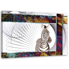 Paveikslas Intriguojanti zebras kaina ir informacija | Reprodukcijos, paveikslai | pigu.lt