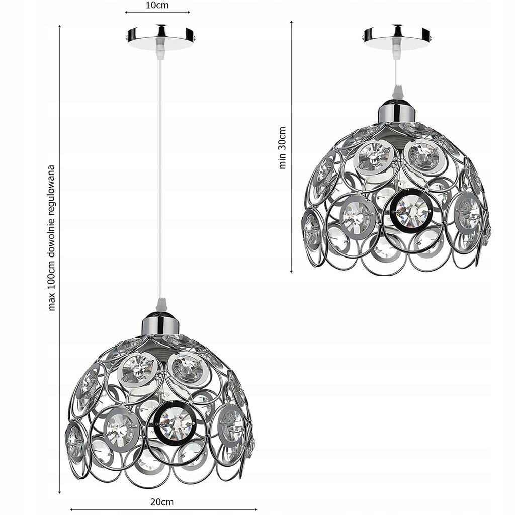 Led-lux pakabinamas šviestuvas kaina ir informacija | Pakabinami šviestuvai | pigu.lt