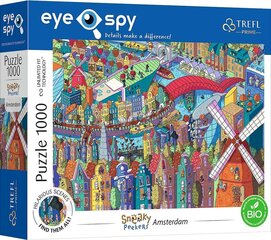 Dėlionė Eye-Spy Amsterdam Trefl, 1000 d. цена и информация | Пазлы | pigu.lt