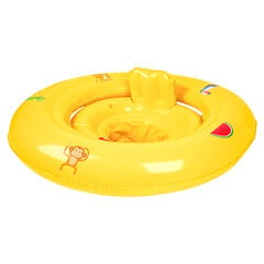 Pripučiamas plaukimo ratas Swim Essentials, geltonas kaina ir informacija | Pripučiamos ir paplūdimio prekės | pigu.lt