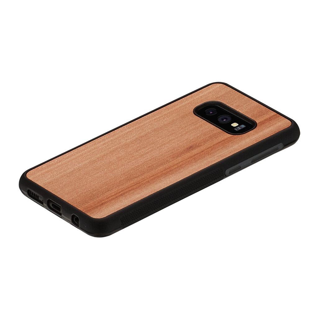 Prekė su pažeista pakuote. Man&Wood Nugarėlė skirta Samsung Galaxy S10, Cappuccino, Juoda цена и информация | Elektronikos priedai ir aksesuarai su pažeista pakuote | pigu.lt