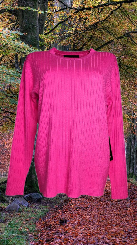 Megztinis moterims Kinga, rožinis kaina ir informacija | Megztiniai moterims | pigu.lt