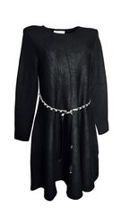 Платье женское Kinga, чёрное цена и информация | Платья | pigu.lt
