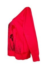 Женский красный кардиган-свитер цена и информация | Свитера женские | pigu.lt