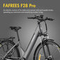 Elektrinis dviratis Fafrees F28 Pro, 27,5", pilkas цена и информация | Elektriniai dviračiai | pigu.lt