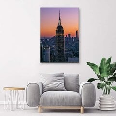 Paveikslas Empire State Building saulėlydžio metu kaina ir informacija | Reprodukcijos, paveikslai | pigu.lt