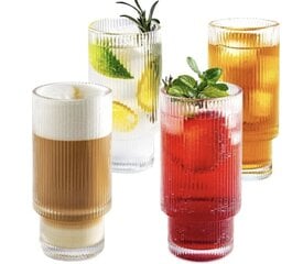Ecarla stiklinių rinkinys, 4 vnt. kaina ir informacija | Taurės, puodeliai, ąsočiai | pigu.lt