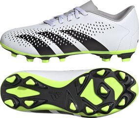 Futbolo batai vaikams Adidas Predator Accuracy.4 FxG Kids, 28 dydis, balti/žali kaina ir informacija | Futbolo bateliai | pigu.lt