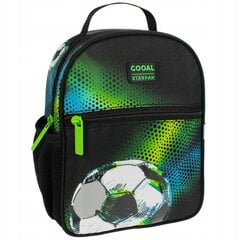 Ikimokyklinio amžiaus kuprinė Starpak Green Football 485873, 24x20x9 cm цена и информация | Школьные рюкзаки, спортивные сумки | pigu.lt