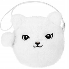 Rankinė mergaitėms Starpak Plush Cat White 483899 цена и информация | Аксессуары для детей | pigu.lt