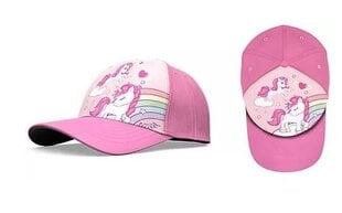 Детская кепка Javoli 11465 02, розовая/светло-розовая цена и информация | Шапки, перчатки, шарфы для девочек | pigu.lt