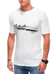 Marškinėliai vyrams Edoti 122934-7, balti kaina ir informacija | Vyriški marškinėliai | pigu.lt