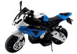 Vienvietis vaikiškas elektrinis motociklas Bmw S1000RR, mėlynas цена и информация | Elektromobiliai vaikams | pigu.lt